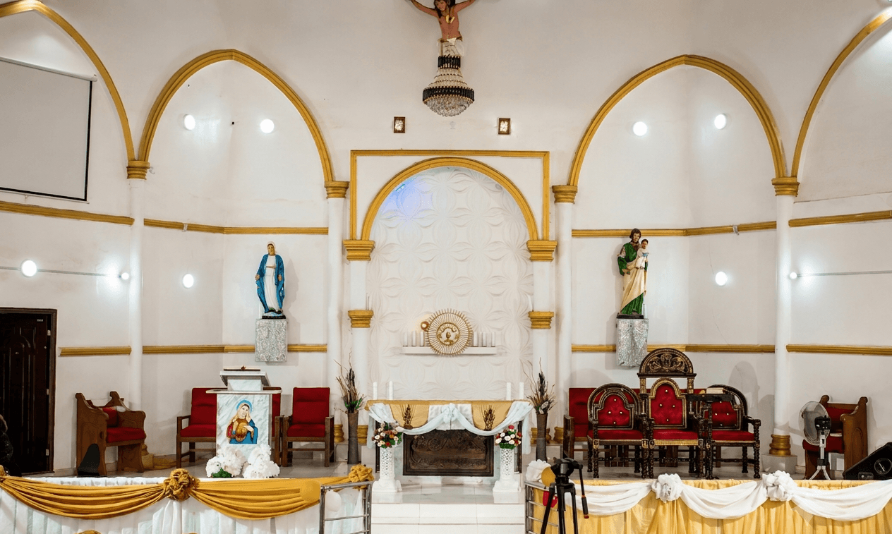 Church altar